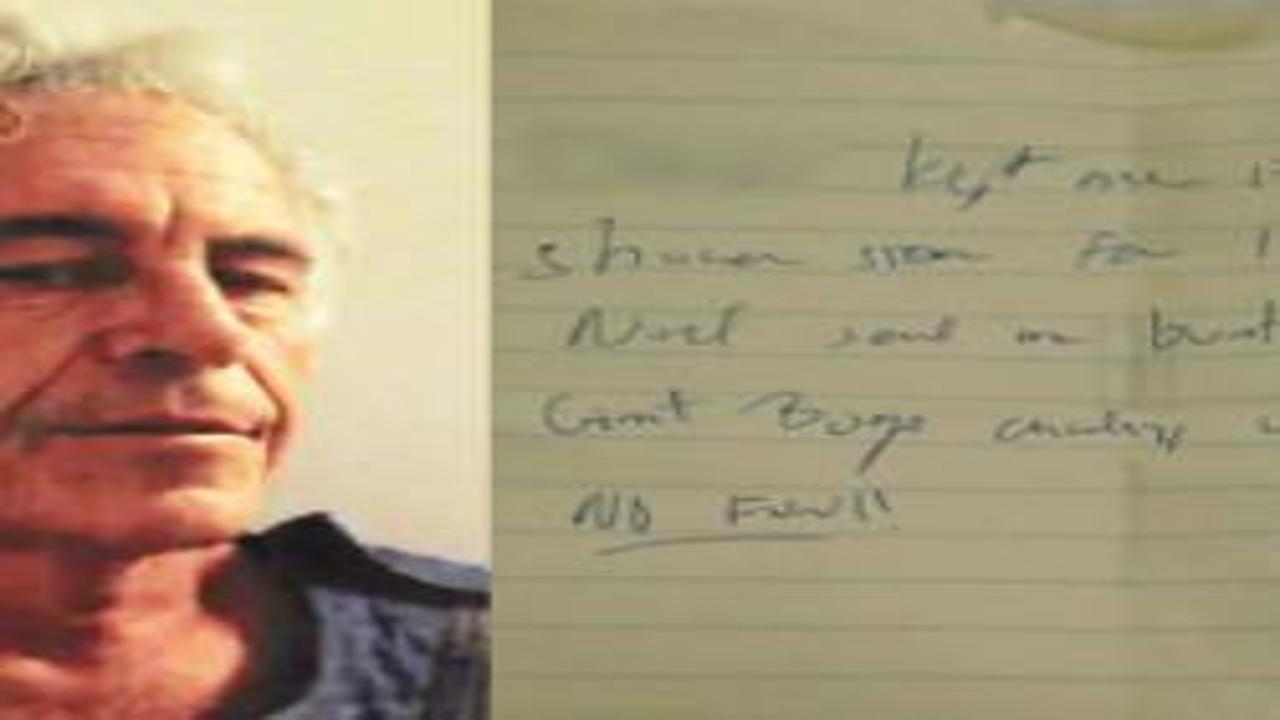 Epstein'in intihar notu ortaya çıktı! Mahkeme dünyadan saklamış