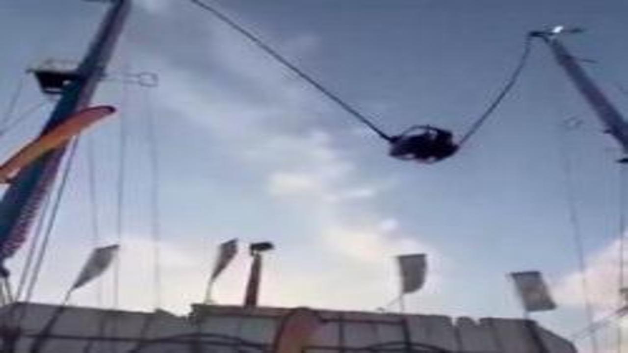 İspanya'daki fuarda düzenlenen eğlence dehşete düşüren kazayla son buldu