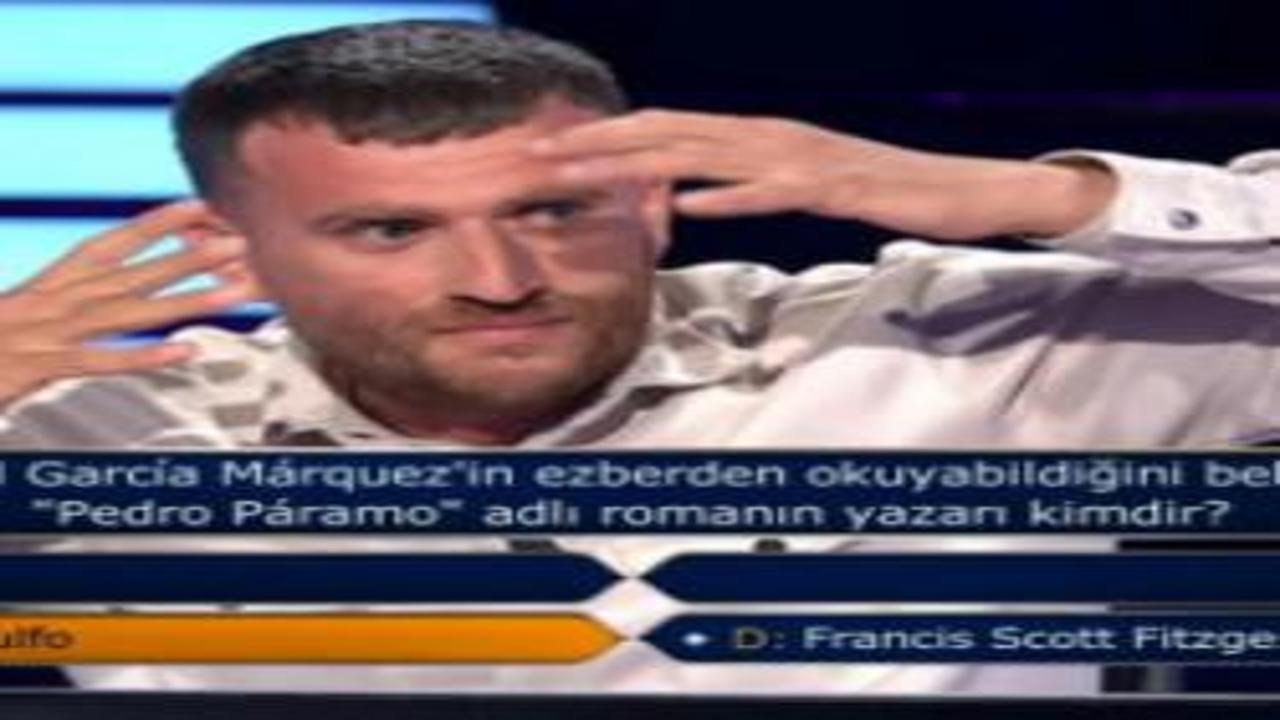 Sorunun cevabını bilmiyordu: 