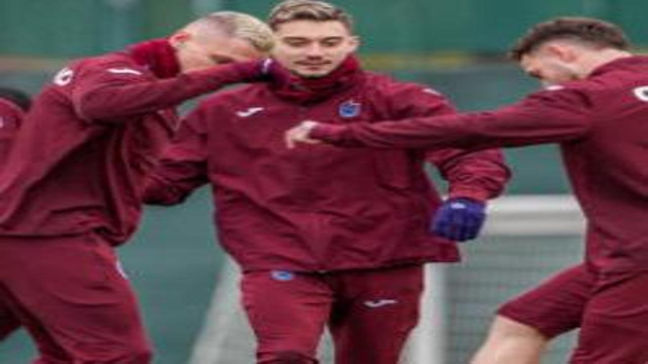 Trabzonspor, Göztepe maçı hazırlıklarına başladı