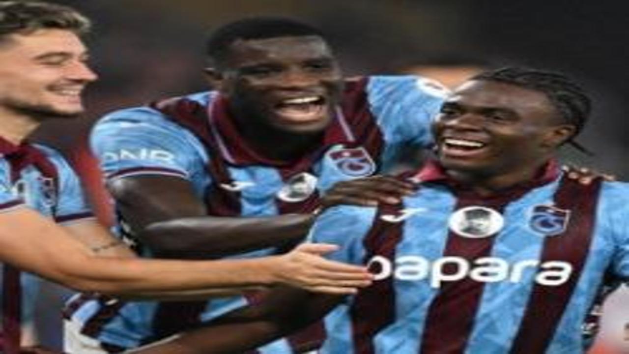 Trabzonspor Süper Lig tarihine geçti!