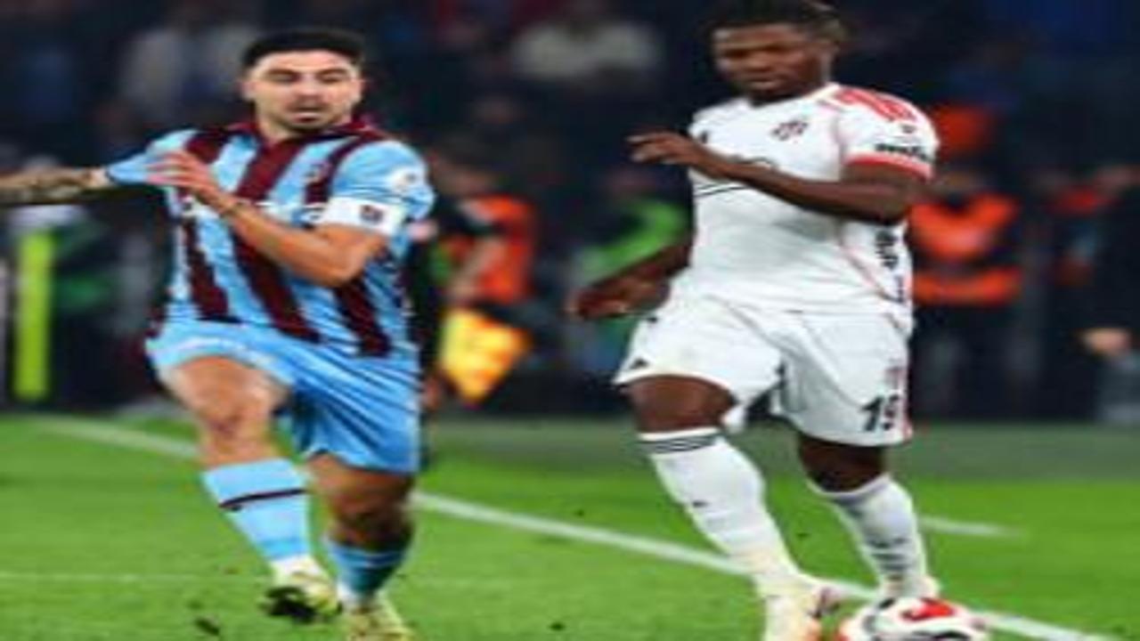 Beşiktaş-Trabzonspor! CANLI