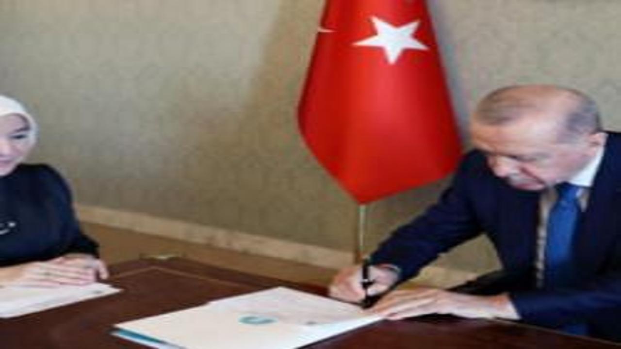 Cumhurbaşkanı Erdoğan Darülaceze'ye kurban bağışı yaptı