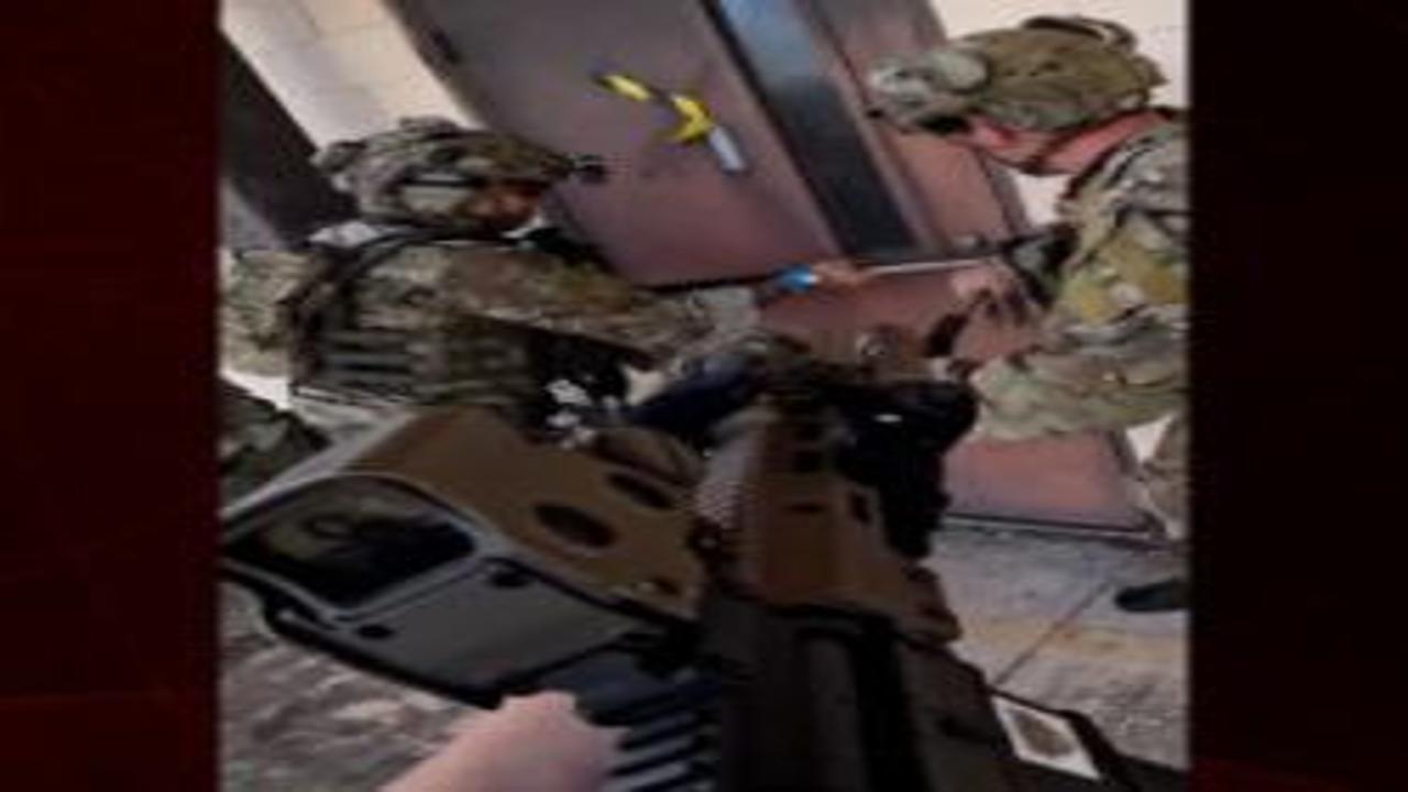Helikopter destekli airsoft oyunundan gerçeğini aratmayan sahneler ortaya çıktı