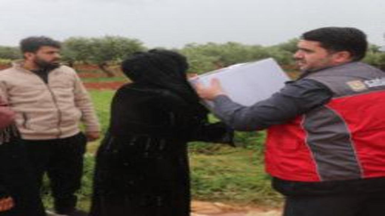 Sadakataşı’ndan İdlib'de 550 aileye gıda yardımı