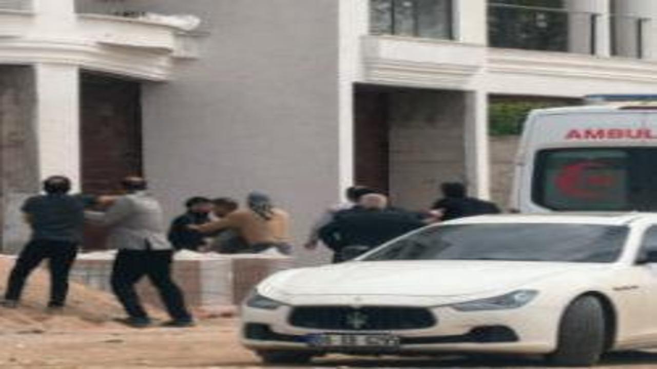 Şantiyede 5 yaralının olduğu sopalı kavga: Ambulanstaki yaralıya saldırmak istediler