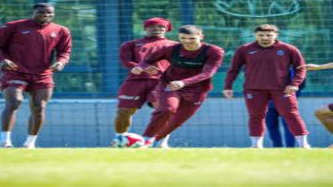 Trabzonspor’da Beşiktaş maçı hazırlıkları sürüyor
