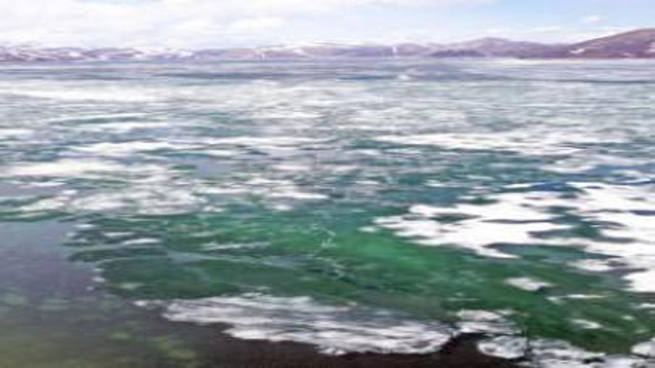 Türkiye’deki Antarktika! Balık Gölü ilkbahara merhaba dedi