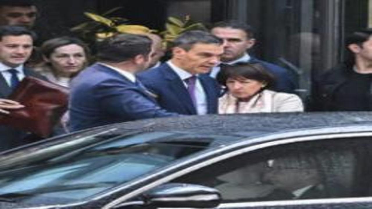 Uçağı acil iniş yapmıştı, Sanchez, Ankara'dan ayrıldı!