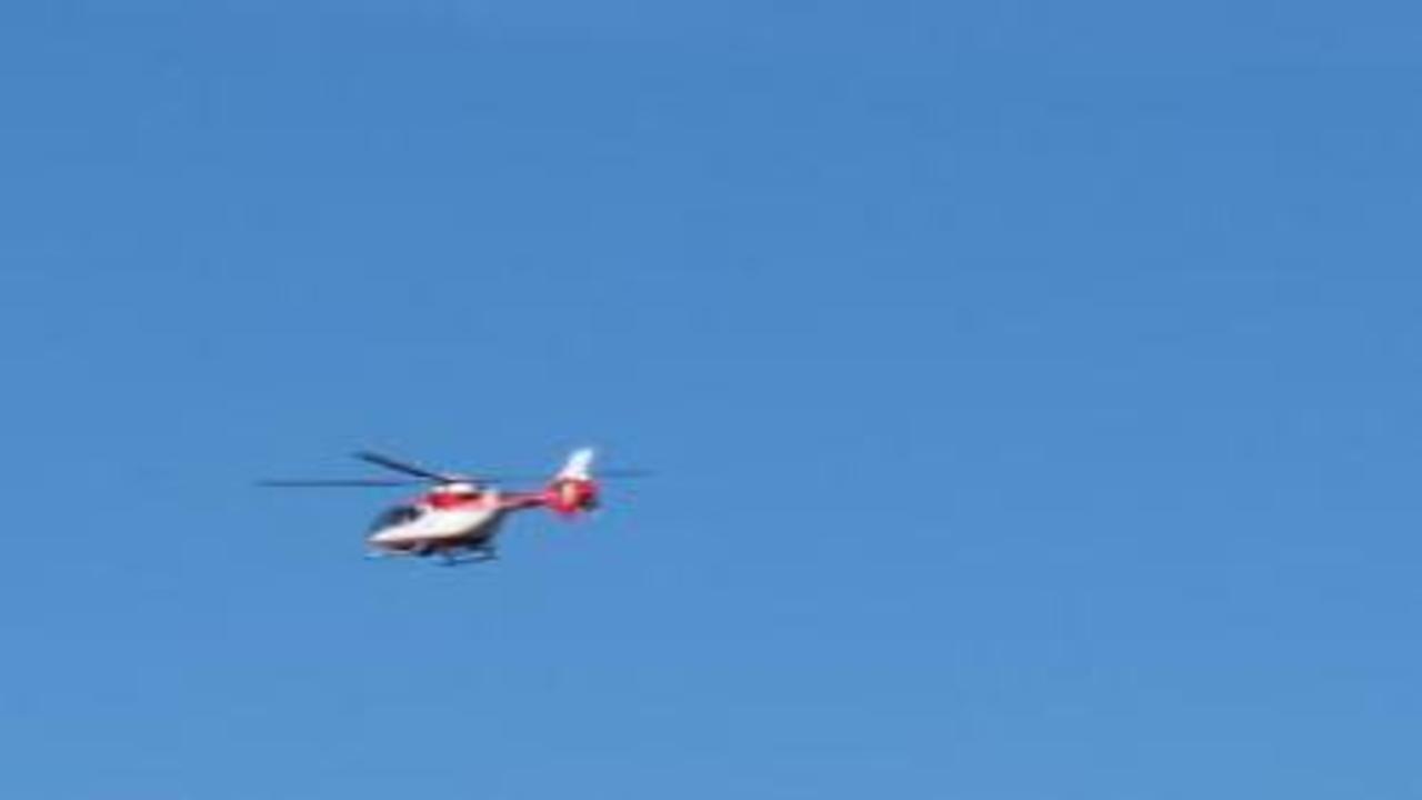Van’da 77 yaşındaki hasta için helikopter ambulans havalandı