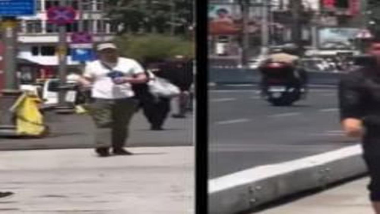 İstanbul'da turistlere hayasızca hakaret eden iki kişi yakalandı!