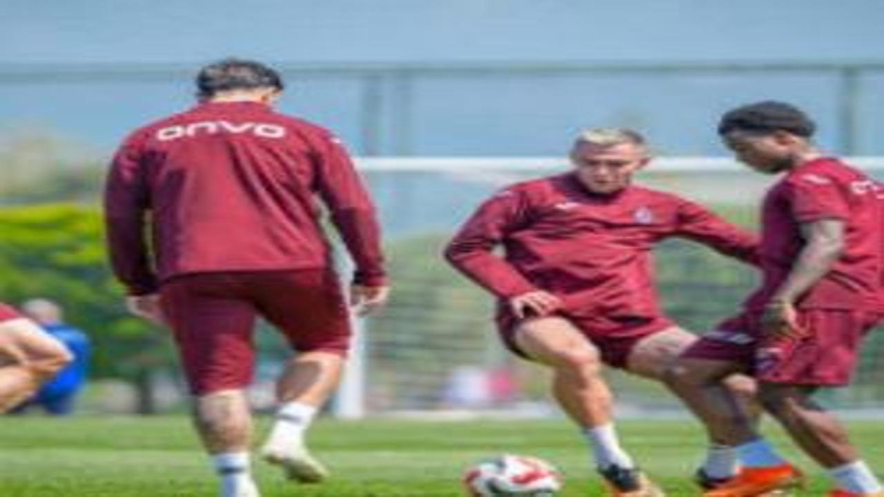 Trabzonspor, kupa maçının hazırlıklarını tamamladı