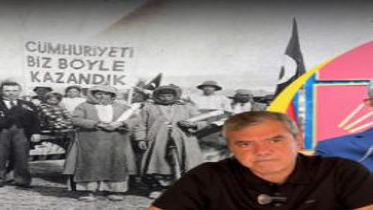 Yılmaz Özdil CHP'deki rüşvet iddialarını tarihi Uşak fotoğrafıyla eleştirdi