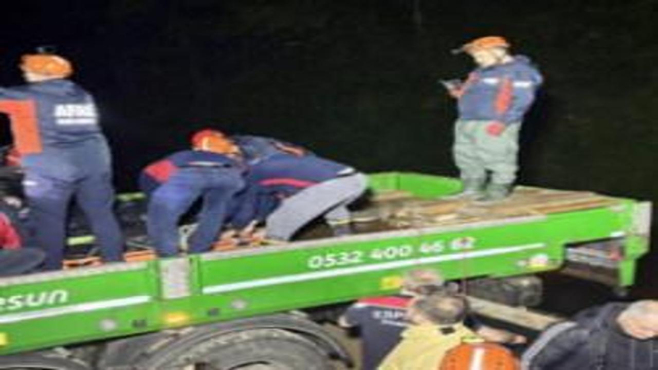 Akıntıya kapılarak kaybolan kişiden acı haber!