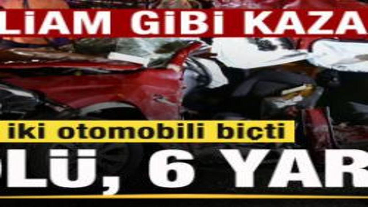 Katliam gibi kaza: Tır iki otomobili biçti! 5 ölü, 6 yaralı