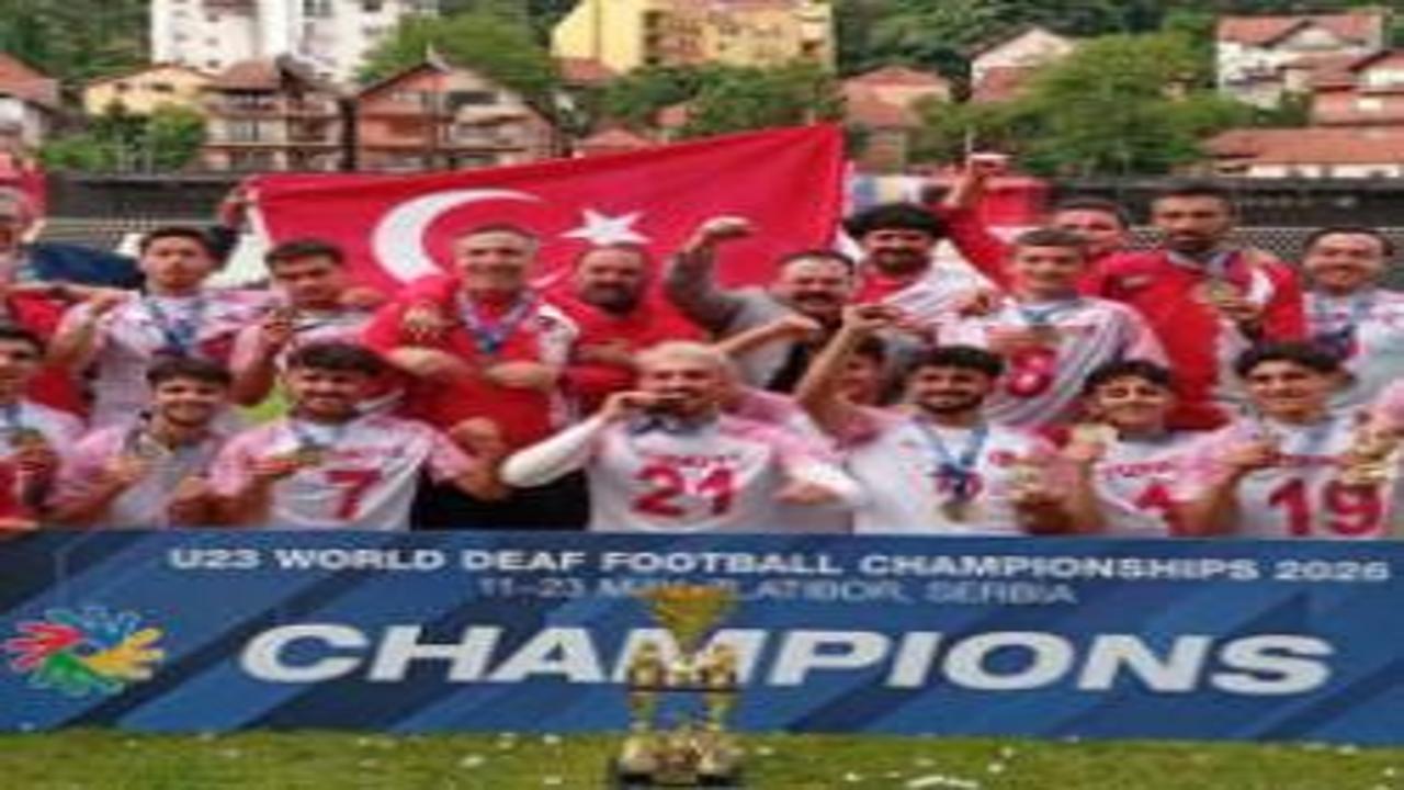 İşitme Engelliler Futbol Milli Takımı, dünya şampiyonu oldu