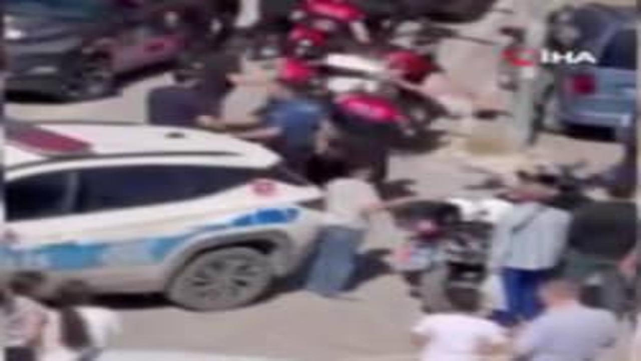 Esenyurt'ta komşu kavgasına müdahale eden polise mukavemet