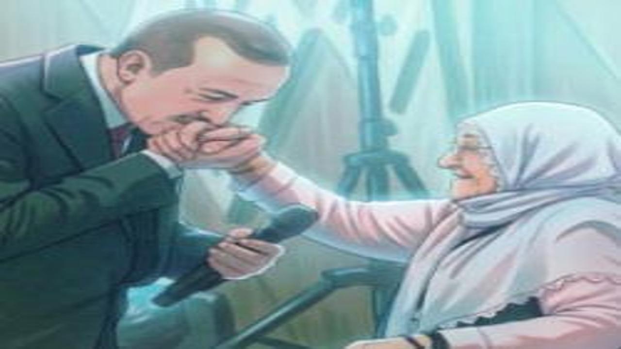 AK Parti paylaştı: Büyüklerimizin duası, çocuklarımızın neşesi!