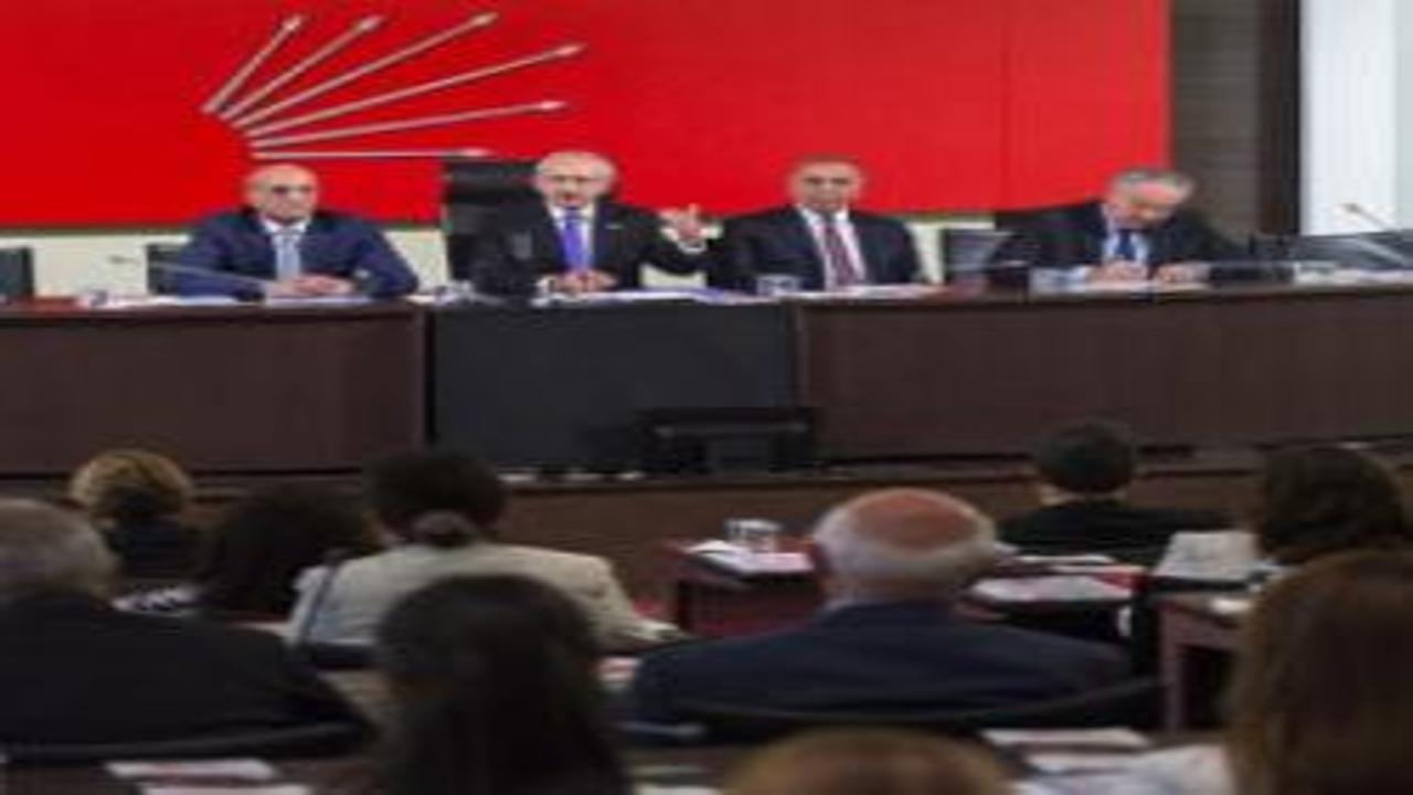 CHP'den son dakika Parti Meclisi ve grup toplantısı kararı!