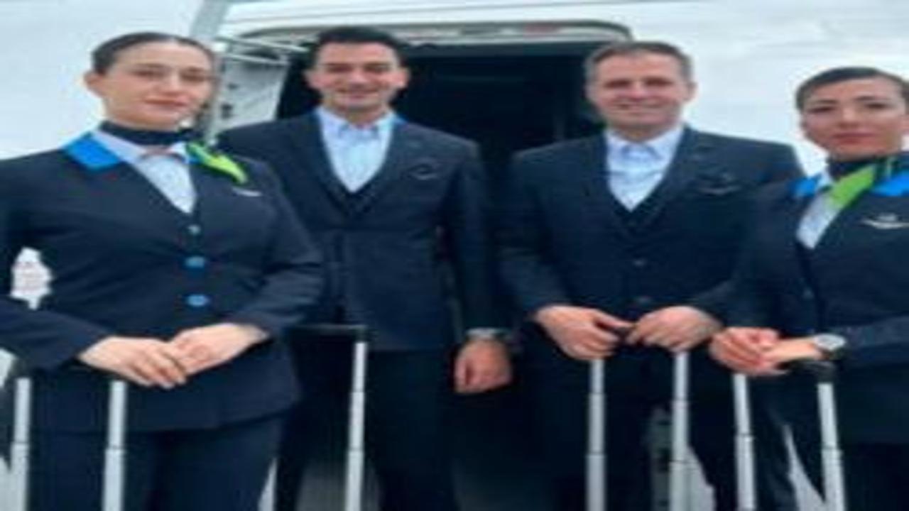 Hem kabin memuru hem maraton koşucusu