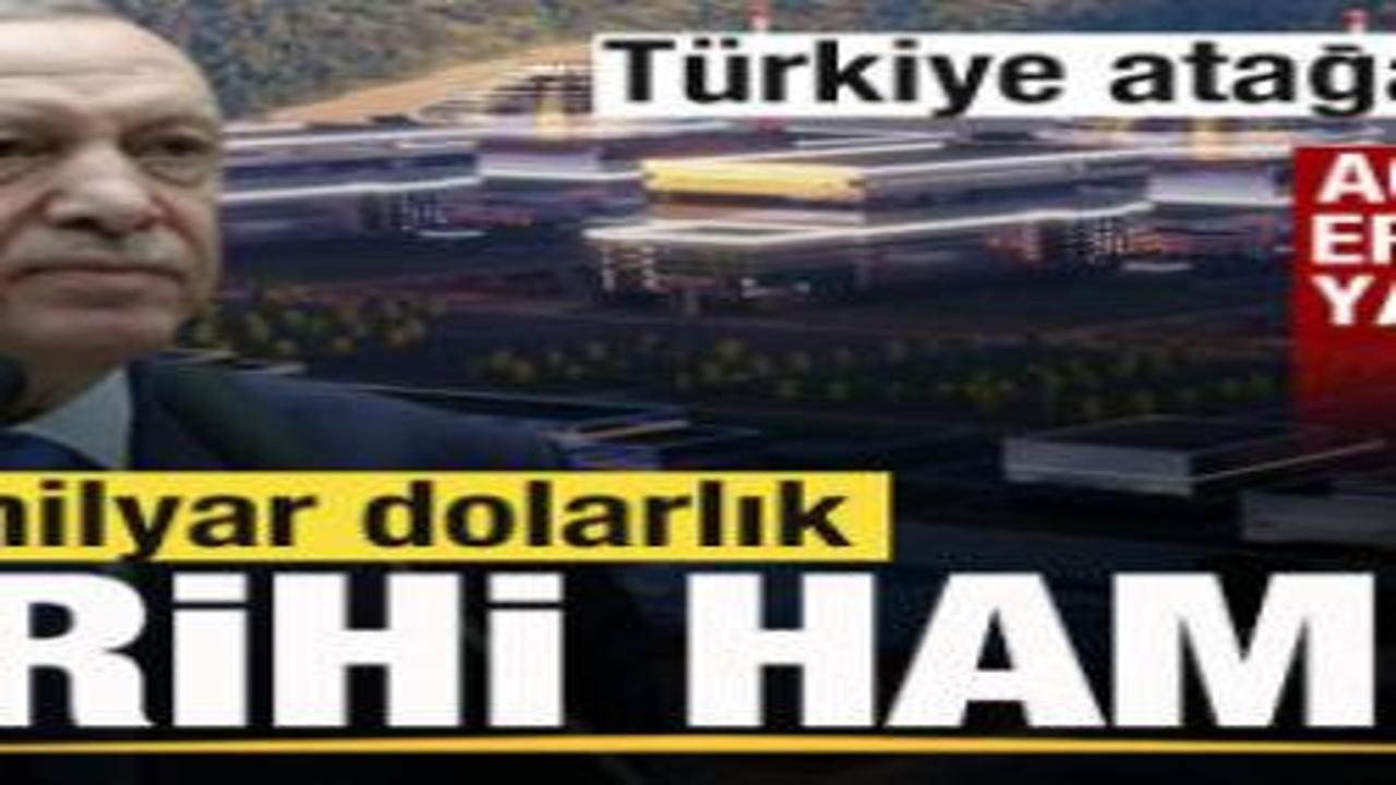Türkiye atağa geçti! 6 milyar dolarlık tarihi hamle! Açılışını Başkan Erdoğan yapacak