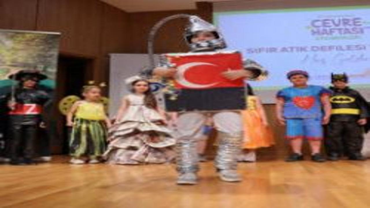 Bağcıların çocuklarından “Sıfır Atık” gösterisi