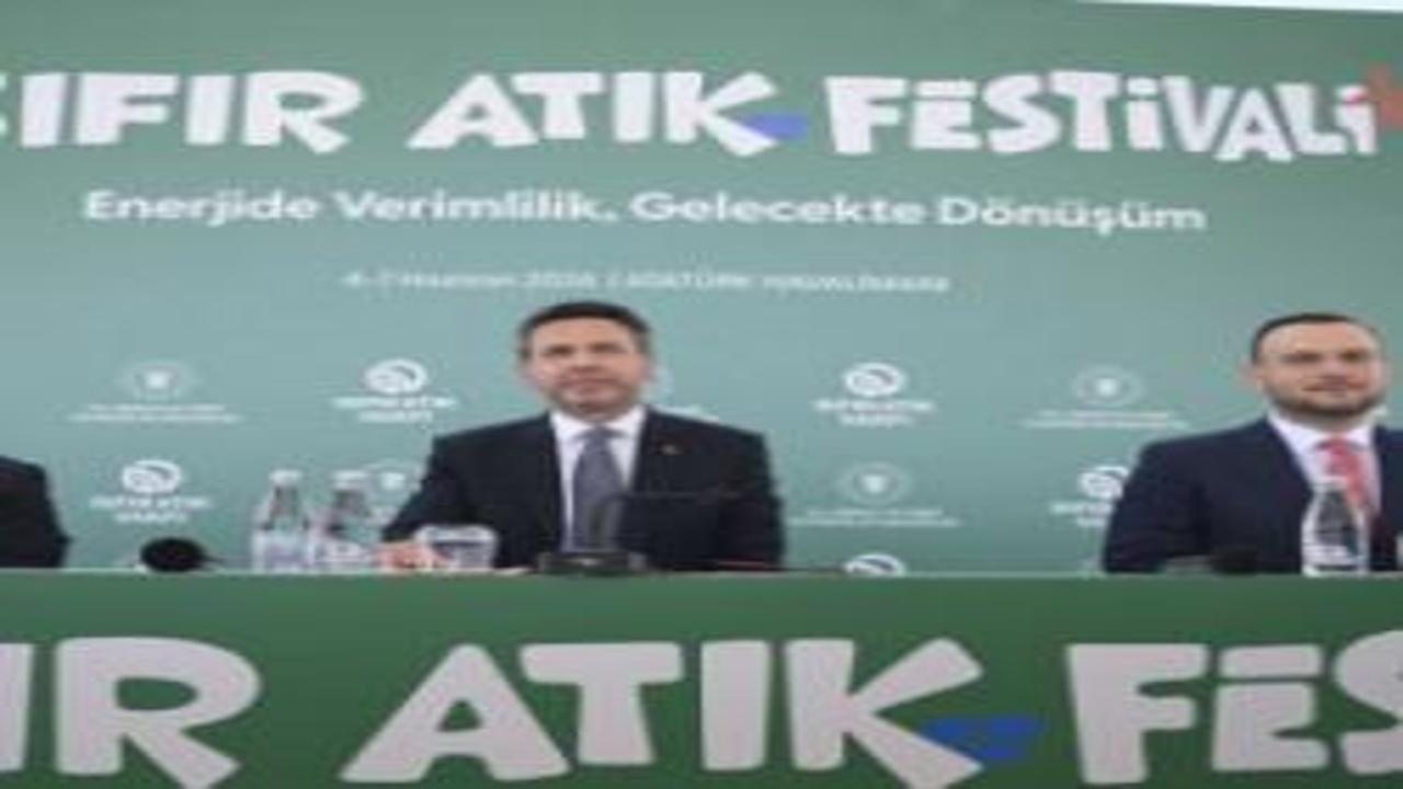 Bakan Bayraktar duyurdu! Sıfır Atık Festivali'nde bir ilk yaşanacak