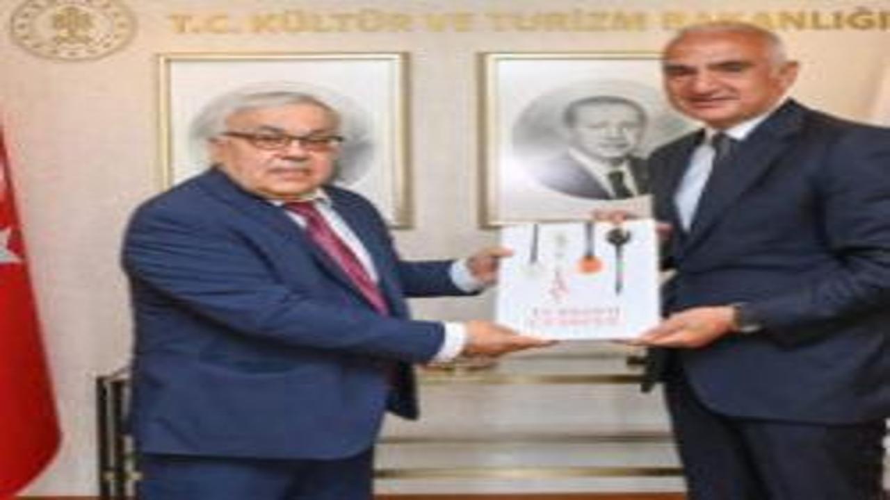 Bakan Ersoy, Rusya Büyükelçisi Verşinin’i kabul etti