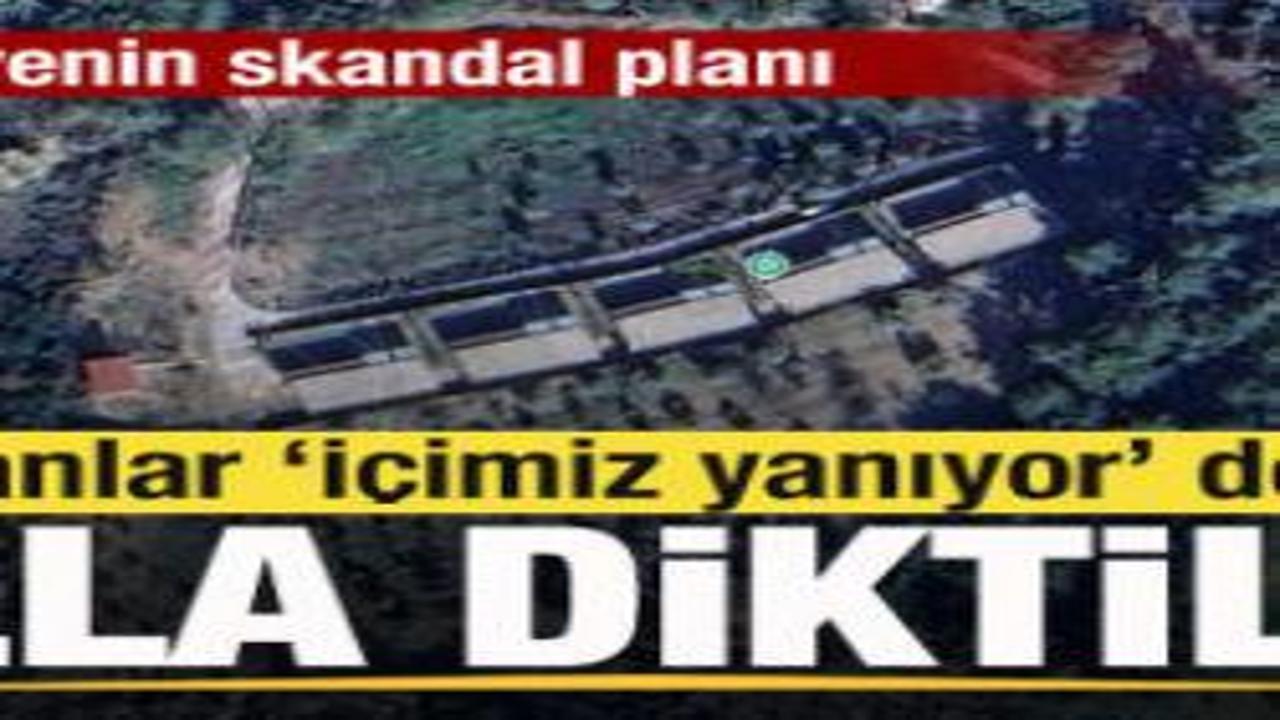 Başkanlar 'İçimiz yanıyor' demişti! Villa diktiler Belediyeden skandal plan