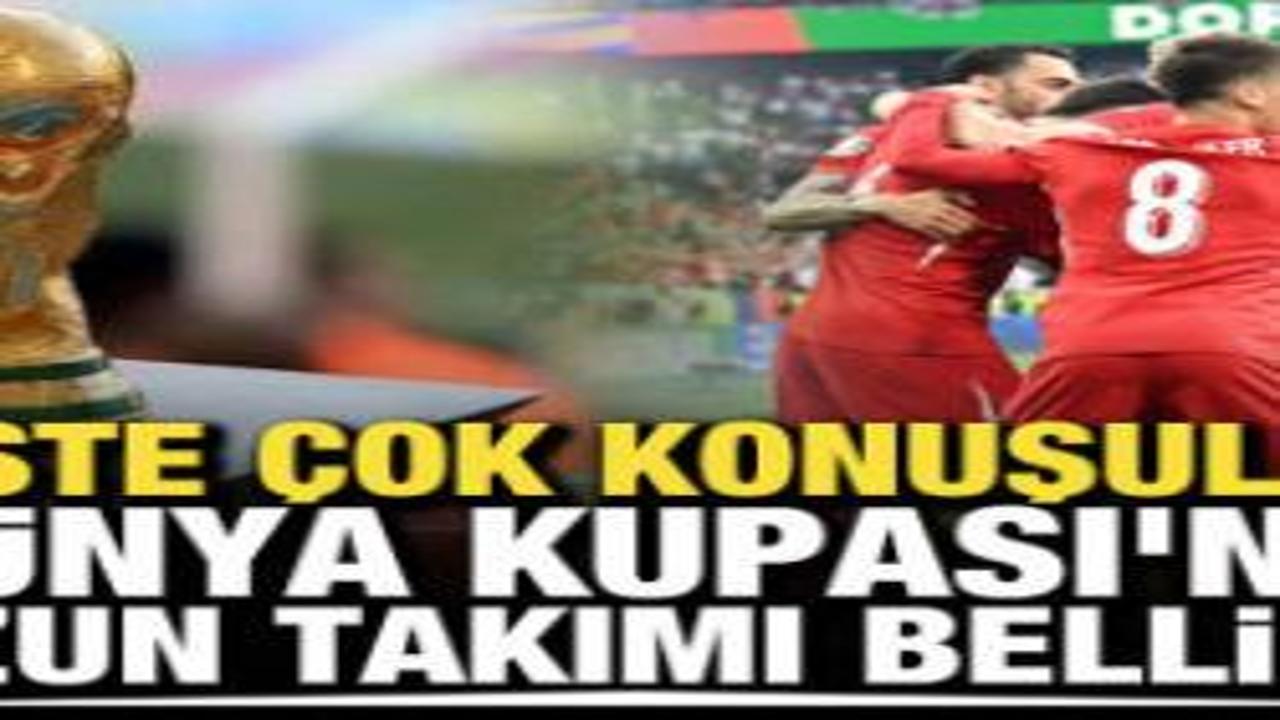 Bu liste çok konuşulacak! Dünya Kupası'nın en uzun takımı belli oldu