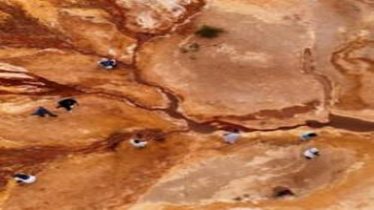 Dünyada eşine zor rastlanıyor! Maden suyu ile oluşan harika: Otlukbeli Gölü