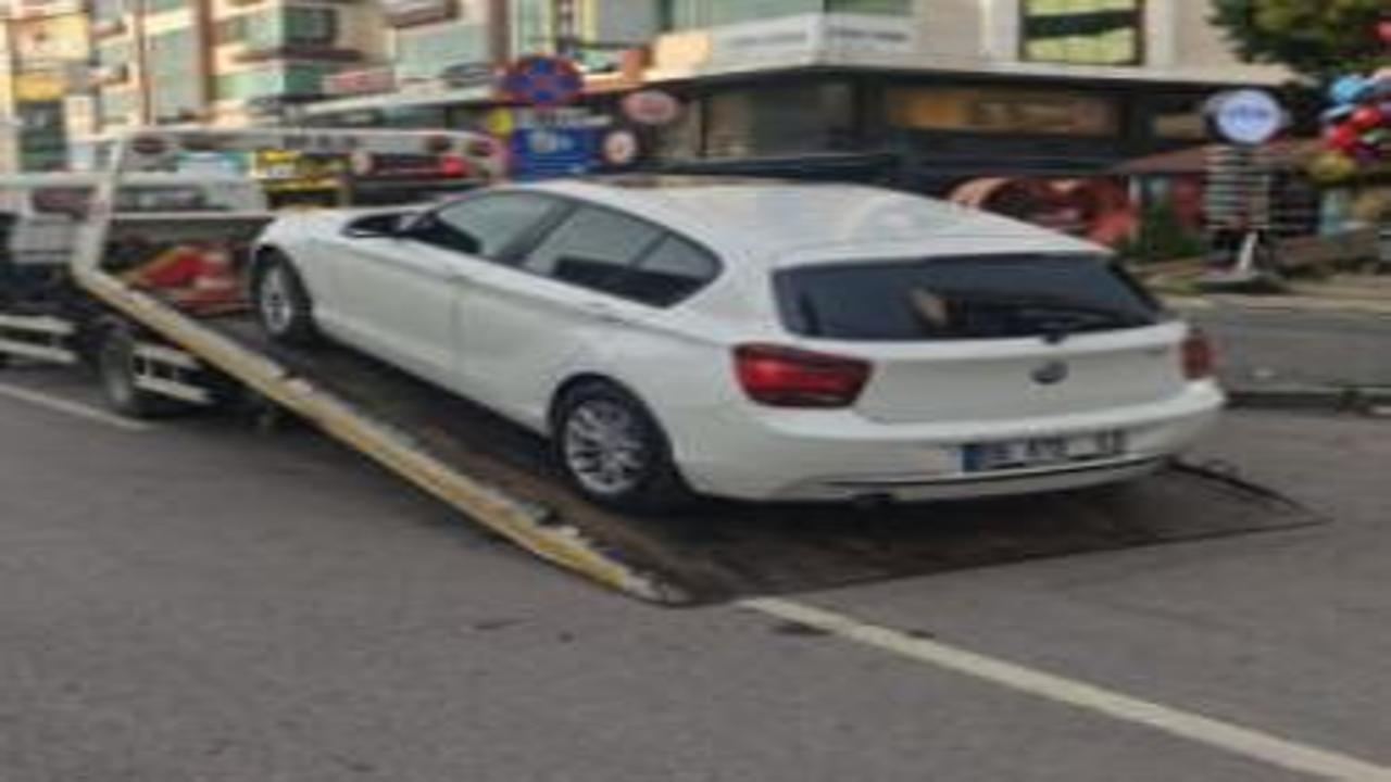 Samsun'da korsan taksi denetiminde 3 sürücüye 300 bin lira ceza