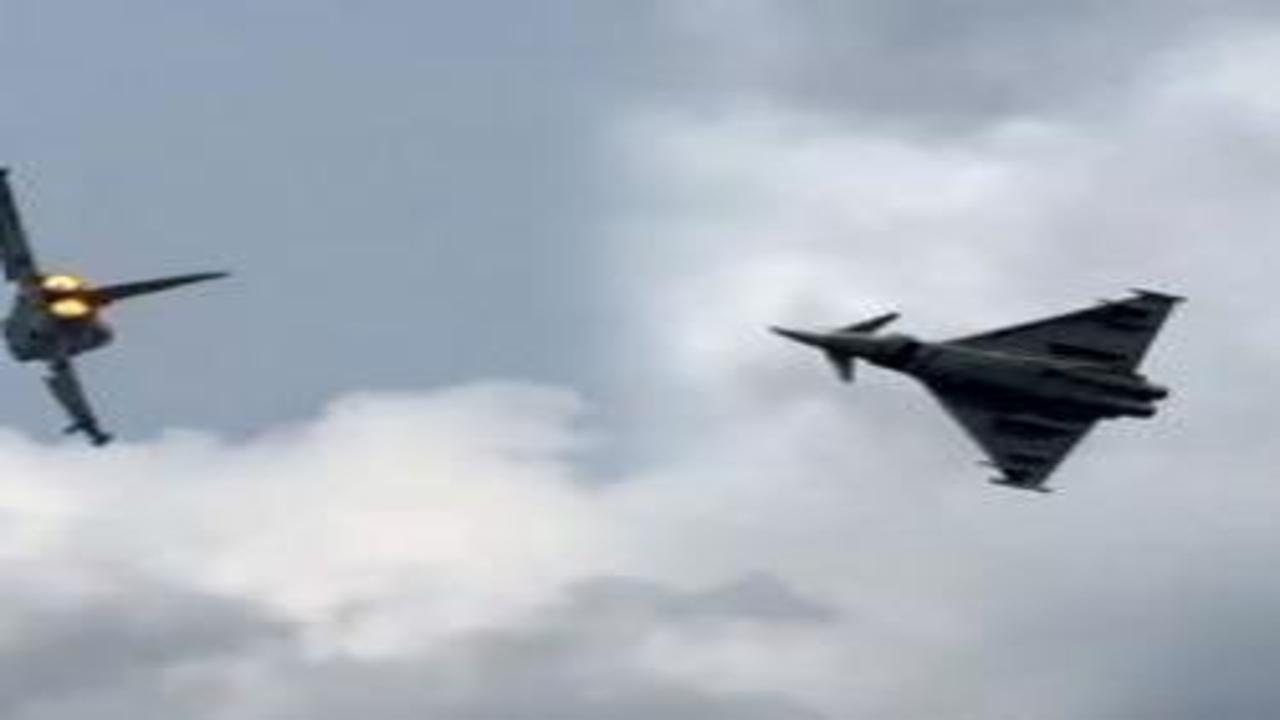 Eurofighter'lar ilk kez Türk bayrağıyla havalandı! Resmen ta