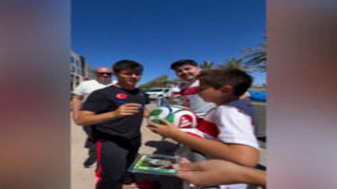 Arda Güler'den taraftarlara imza sürprizi!