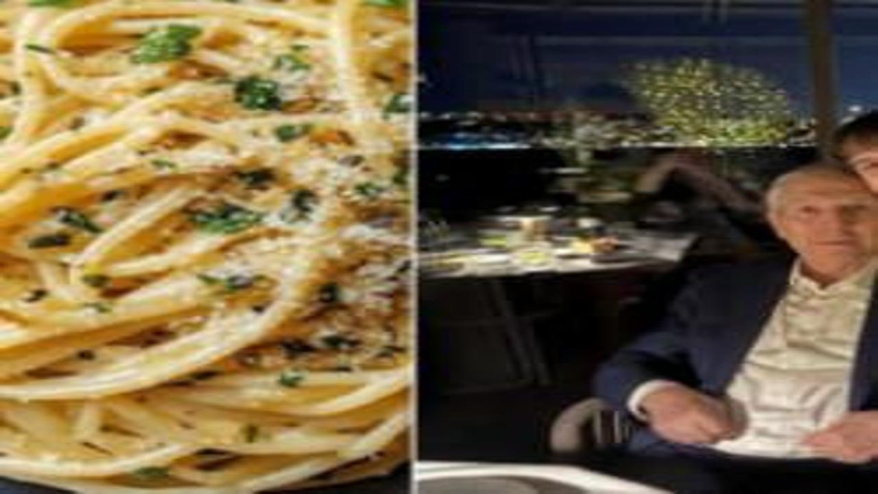 Aziz Yıldırım fahiş fiyatlı makarna hesabı için restorana gi