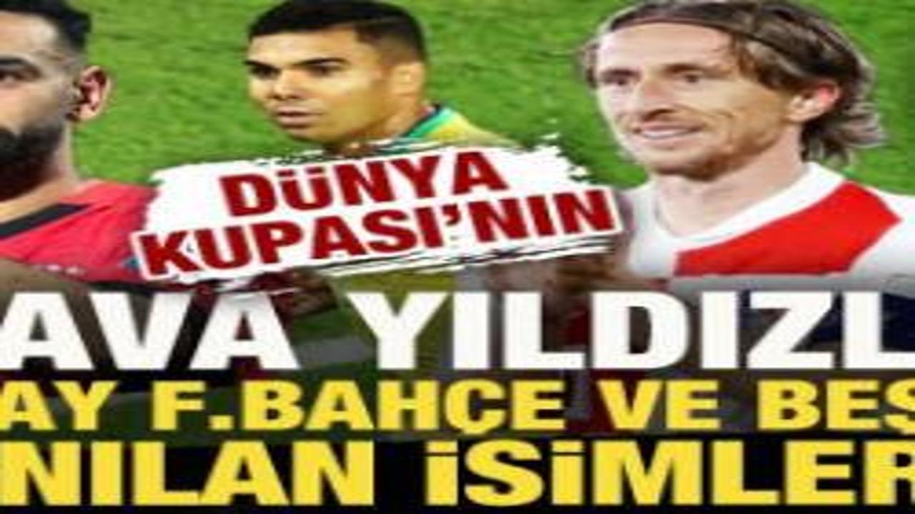 Dünya Kupası'nın 'bedava' yıldızları! G.Saray, F.Bahçe ve Be