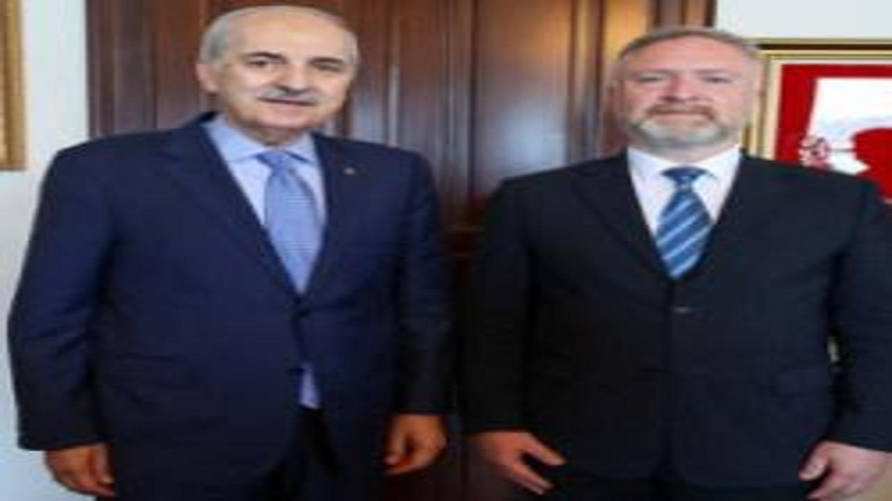 TBMM Başkanı Kurtulmuş, Galatasaray Üniversitesi Rektörlüğün