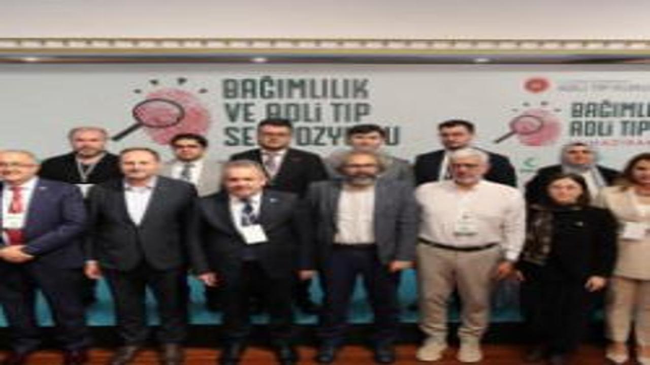 İstanbul'da dikkat çeken buluşma: Bağımlılık ve Adli Tıp Uzmanları bir arada