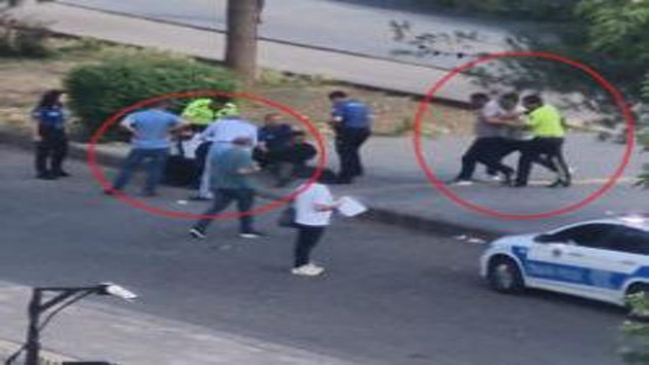 Adliye önünde polise saldıran 4 şüpheli gözaltına 