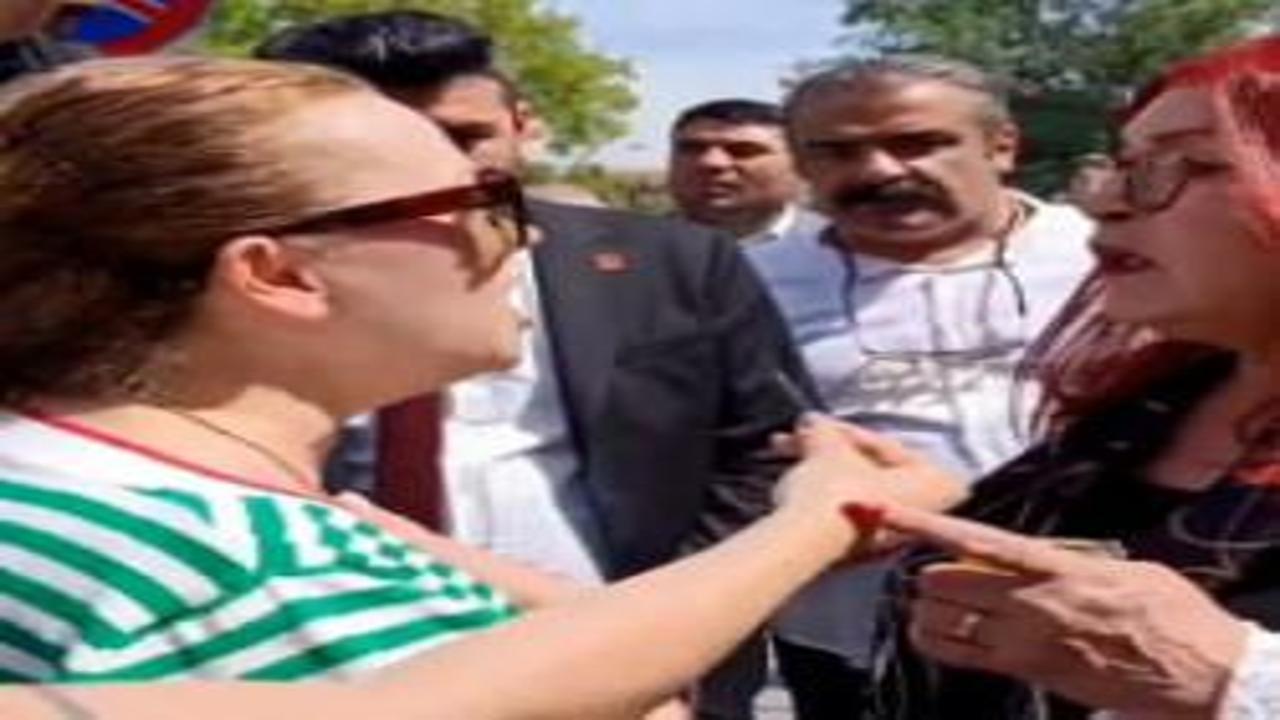 Kılıçdaroğlu ve Özel destekçisi kadınlar arasında hain tartı