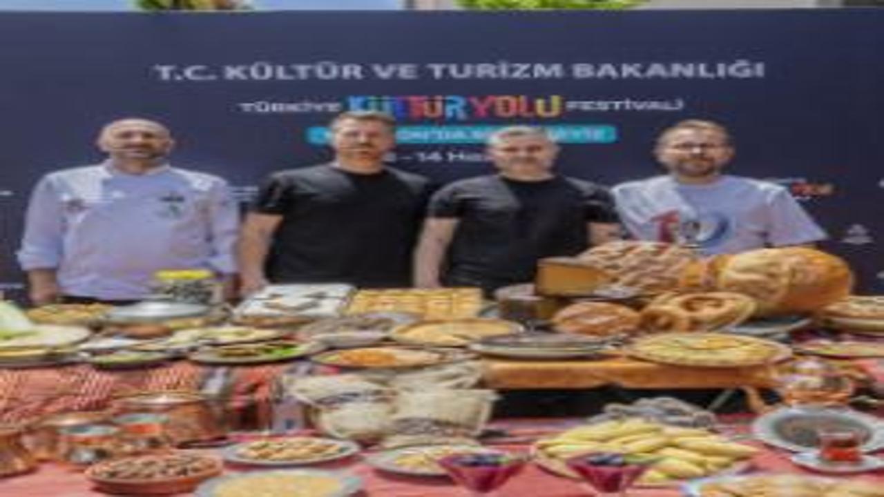 Türkiye Kültür Yolu Festivali'nde Trabzon lezzet noktası rek