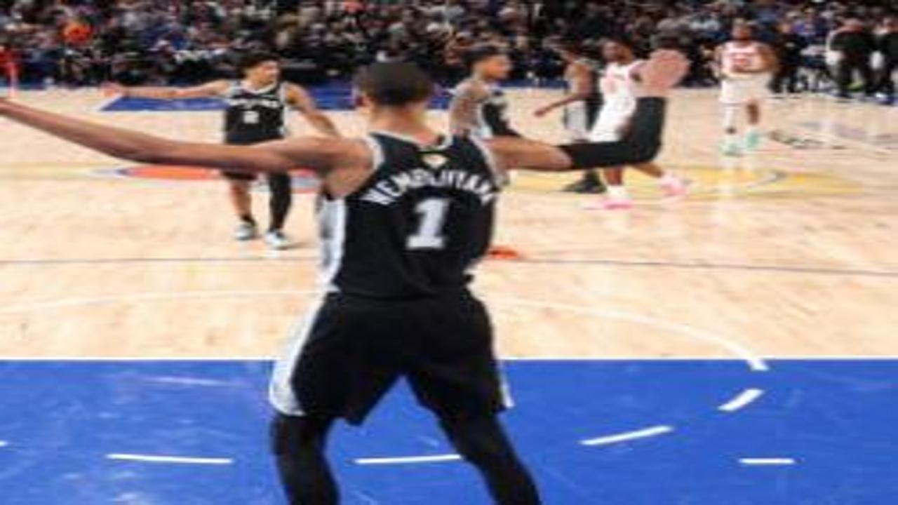 Wembanyama maça damga vurdu! NBA final serisinde Spurs, seri