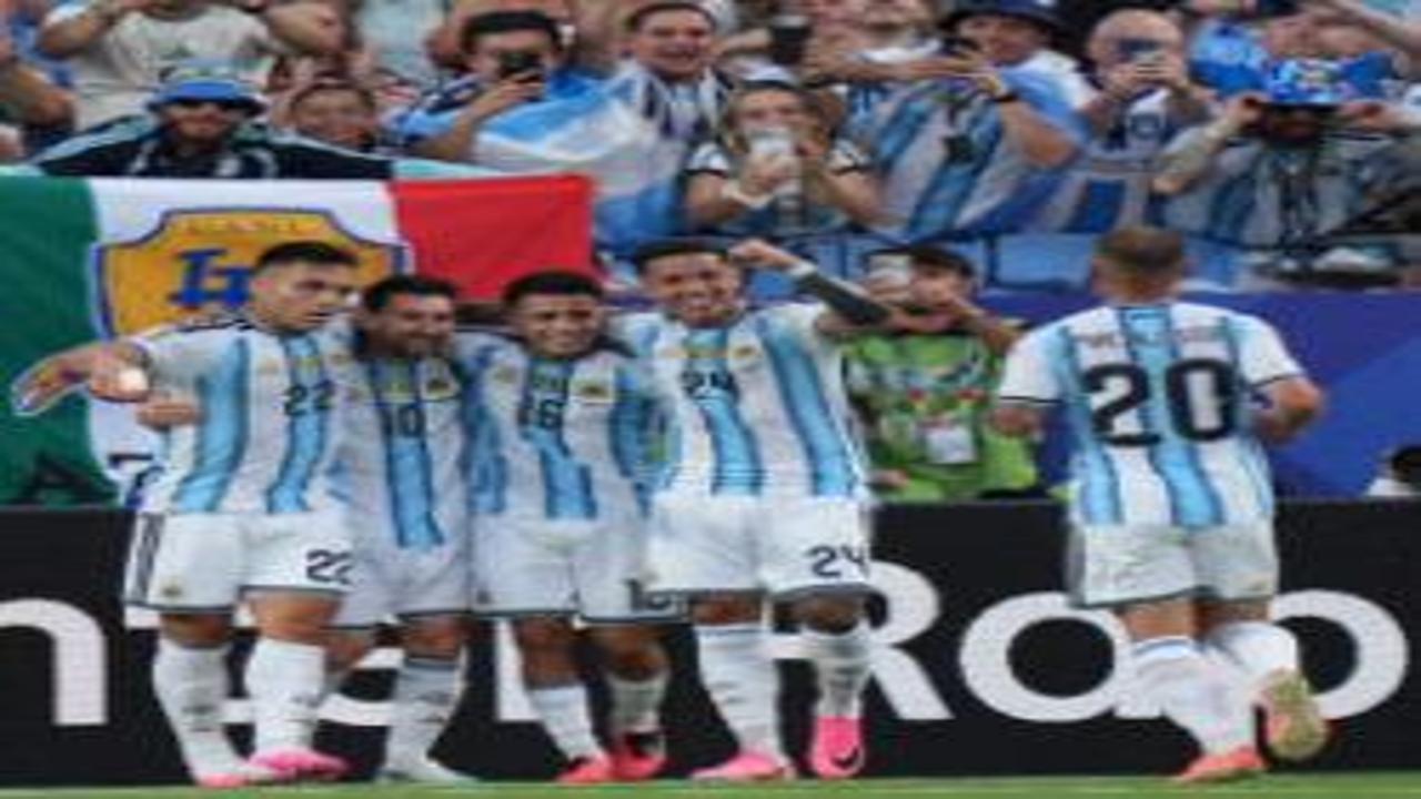 Unutulmayacak performans! Arjantin Messi'nin şovuyla kazandı