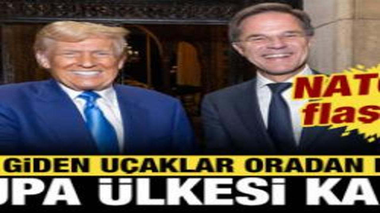 NATO'nun itirafı Avrupa ülkesini karıştırdı: İran'a giden 500 ABD uçağı oradan kalkmış!