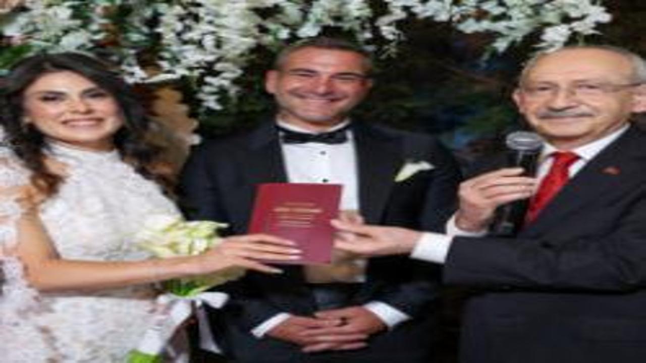 CHP lideri Kemal Kılıçdaroğlu nikah şahidi oldu
