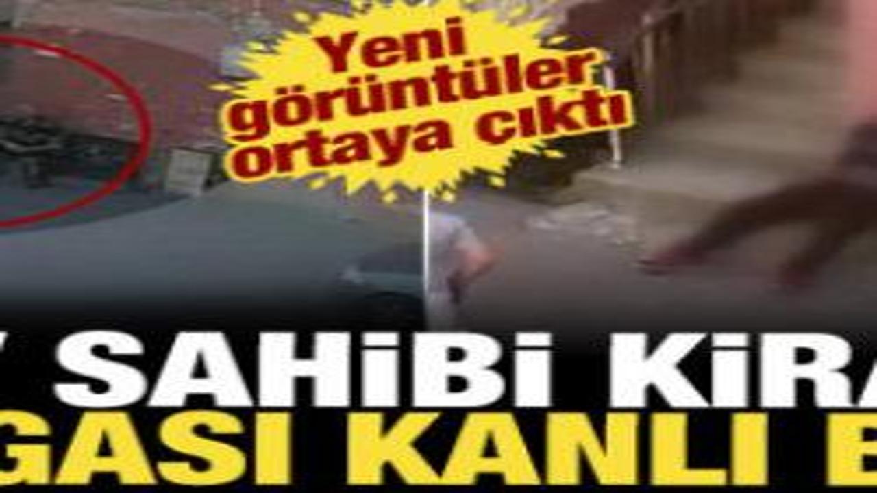 Kartal'da kiracının ev sahibini boynundan bıçaklandığı anlar ortaya çıktı