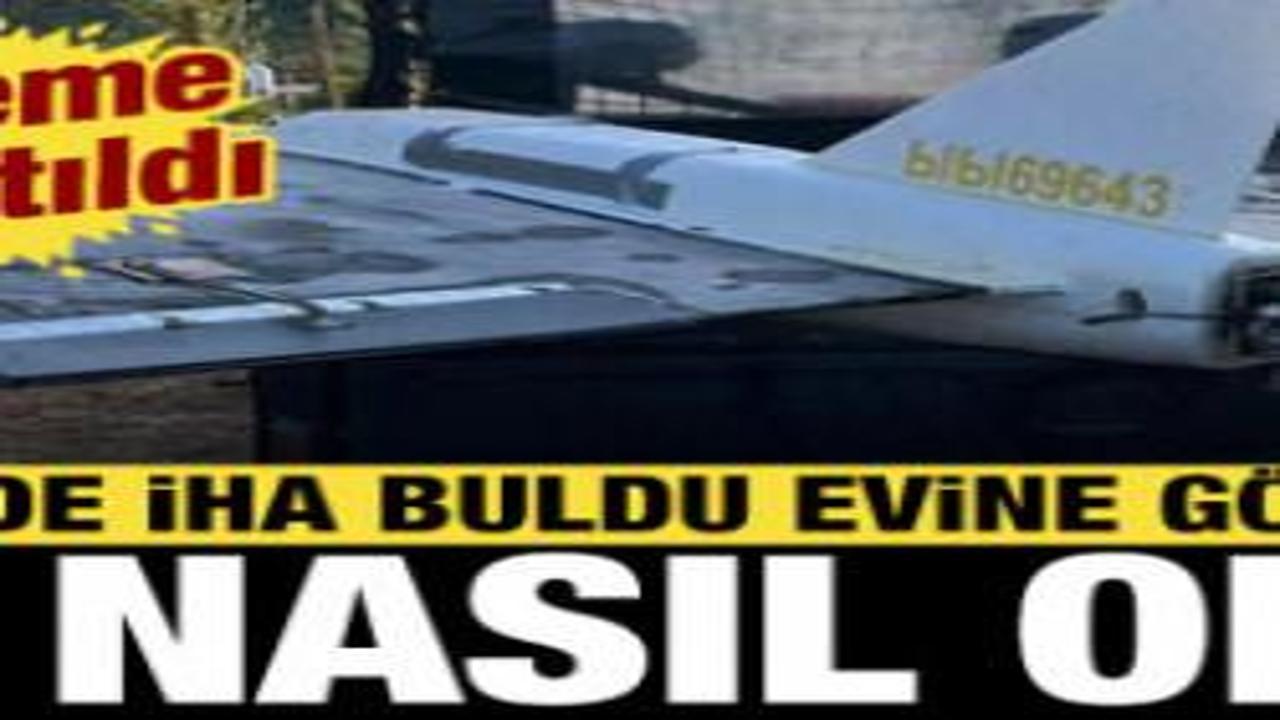 Sahilde İHA buldu evine götürdü: Jandarma soruşturma başlattı