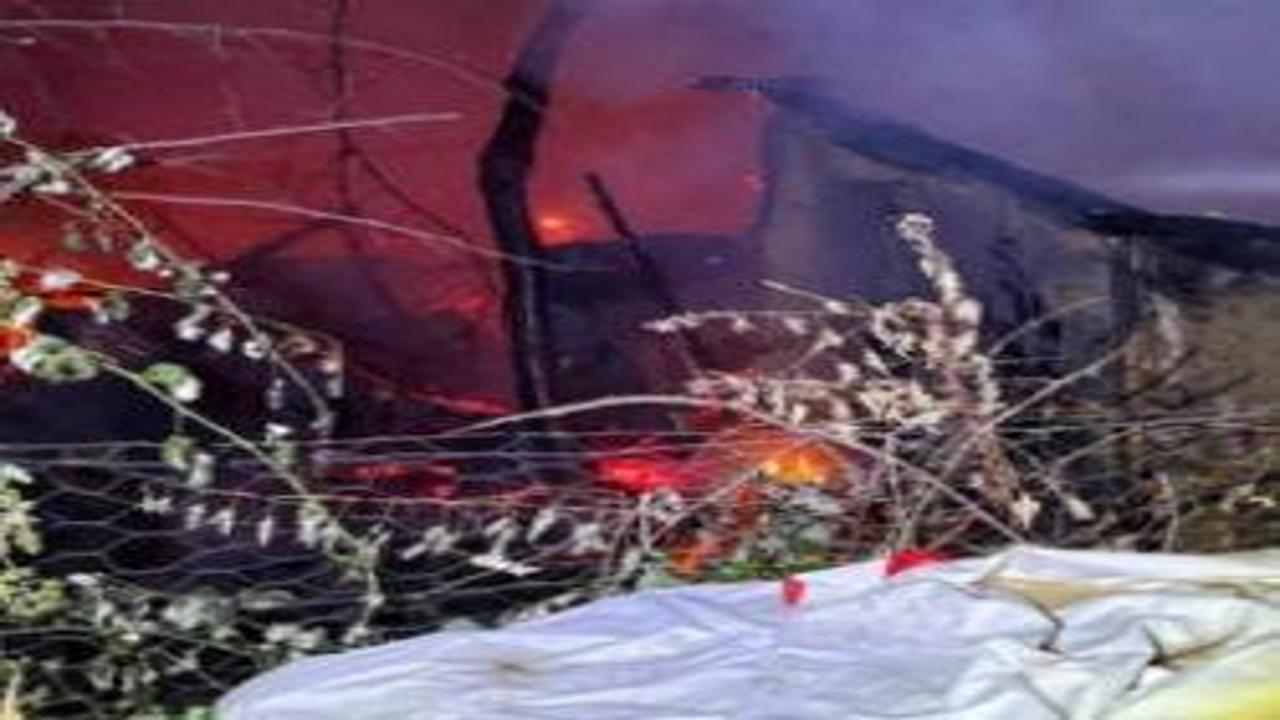 Yanan barakada mahsur kalan 60 yaşındaki adam hayatını kaybetti