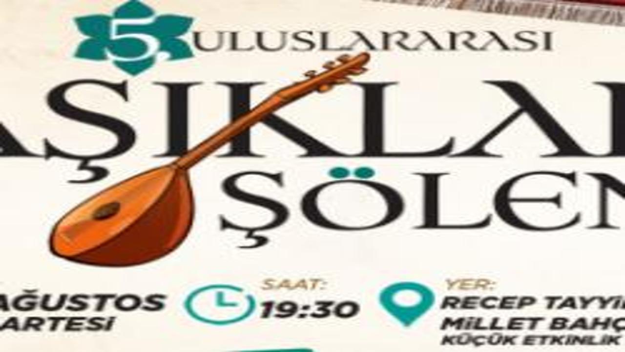 Kayseri'de 5'inci Uluslararası Âşıklar Şöleni için geri sayım başladı