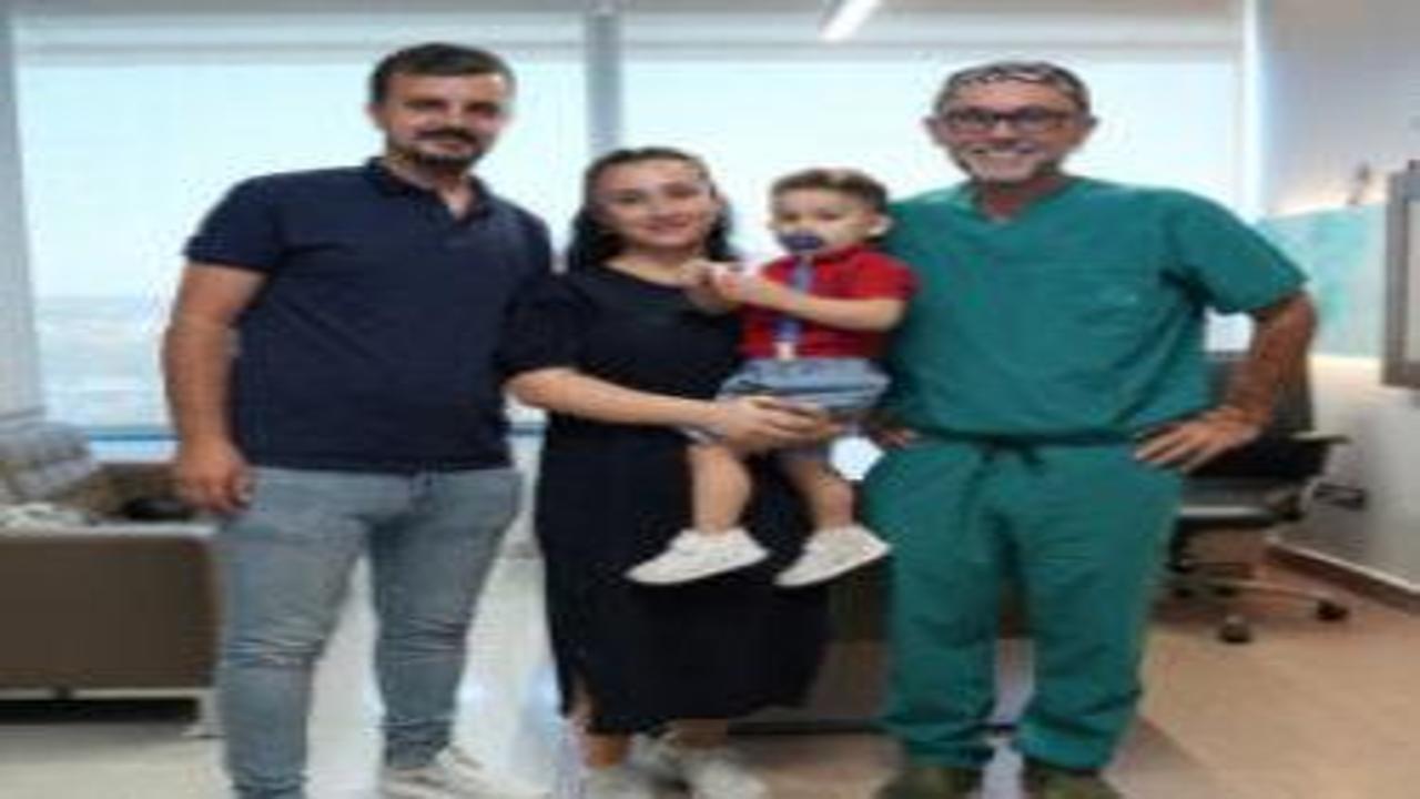 2 yaşındaki Aras'ın nefes alma mücadelesi! Soluk borusu genişletildi